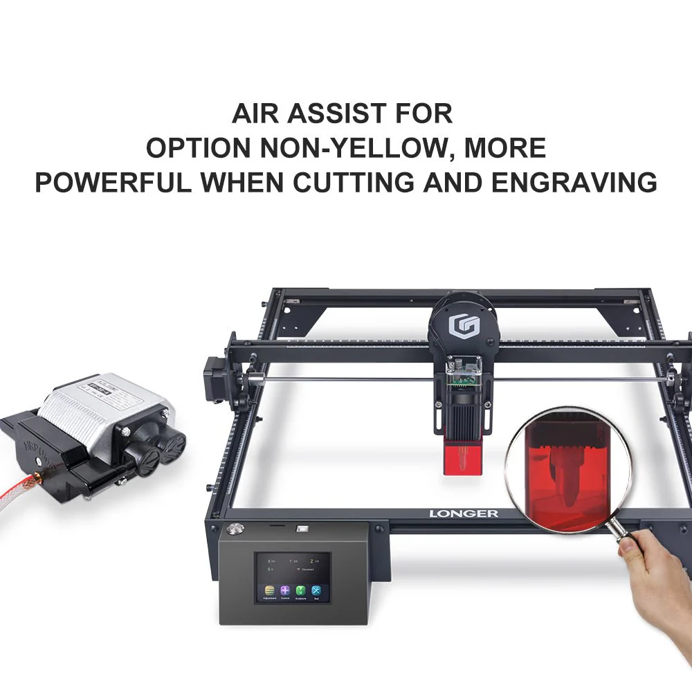 Air Assist Kits for RAY5 5W&10W Laser Engraver - Image 3