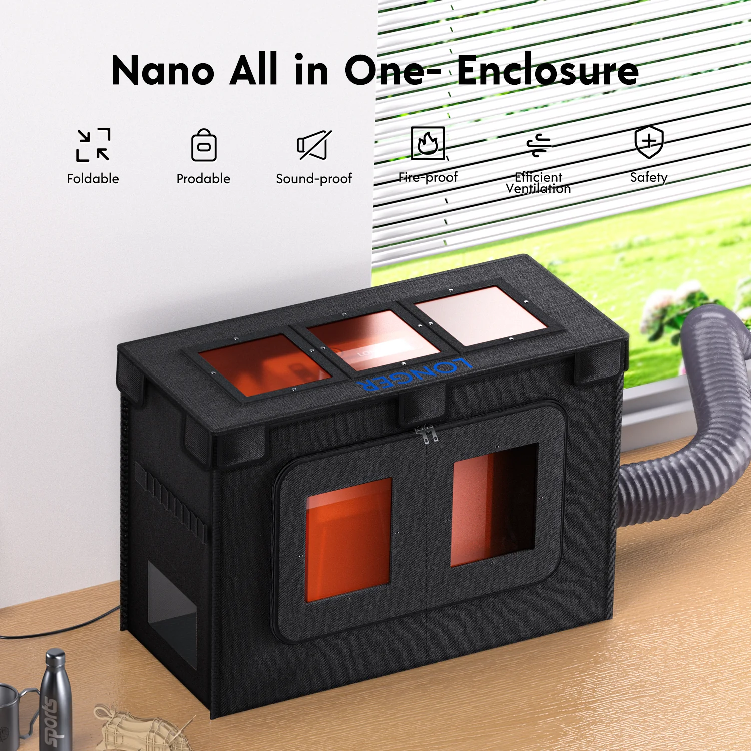 Laser Engraver Enclosure for Longer Nano Series - Image 2