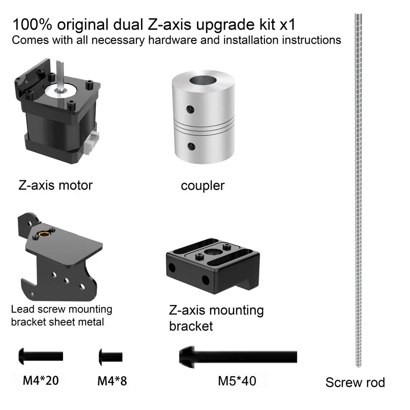 Longer LK5 Pro Dual Z-axis Upgrade Kits with Lead Screw - Image 4