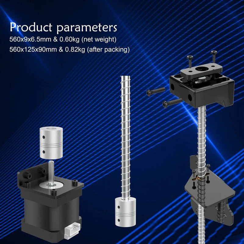Longer LK5 Pro Dual Z-axis Upgrade Kits with Lead Screw - Image 7