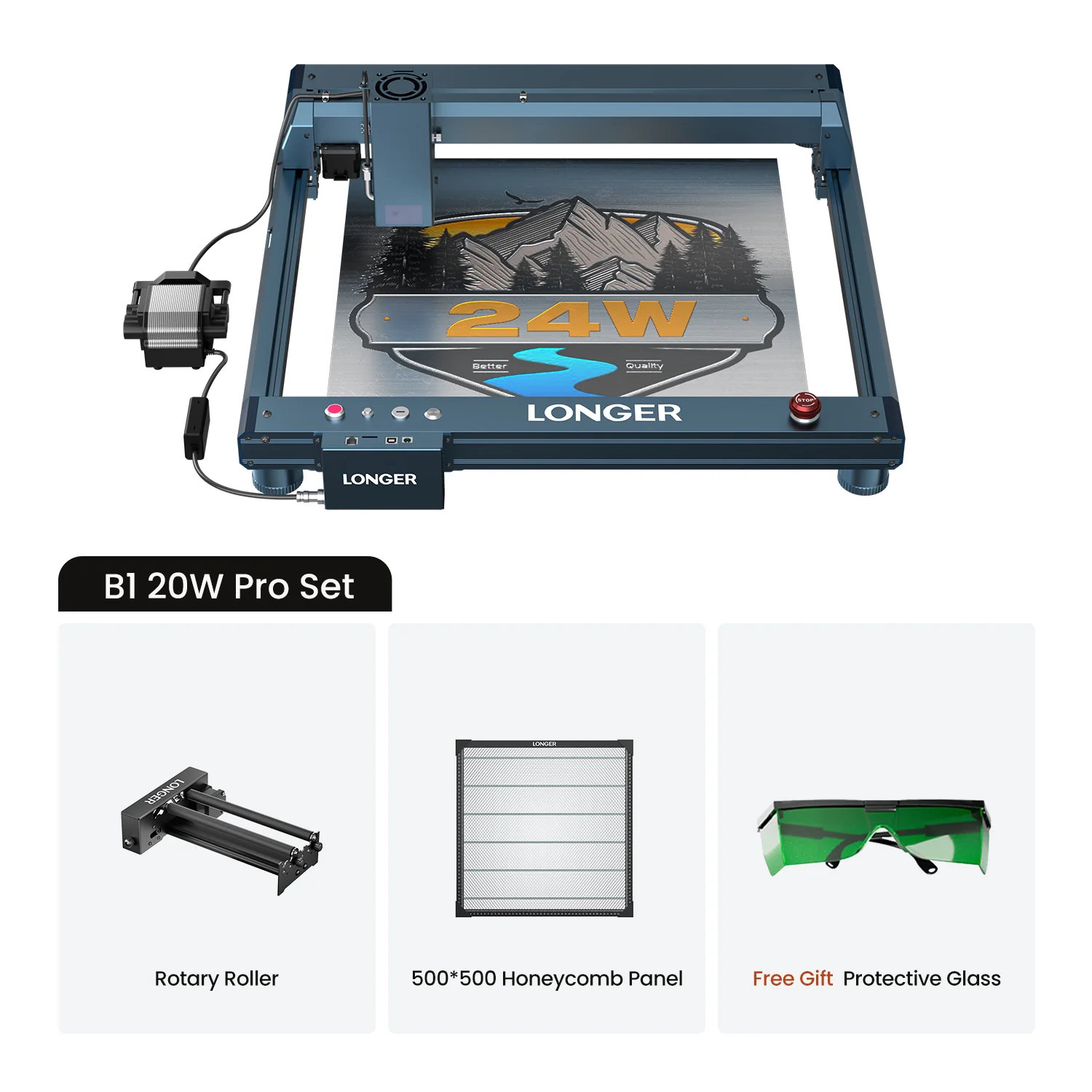 Longer B1 20W Laser Engraving Machine - Image 8