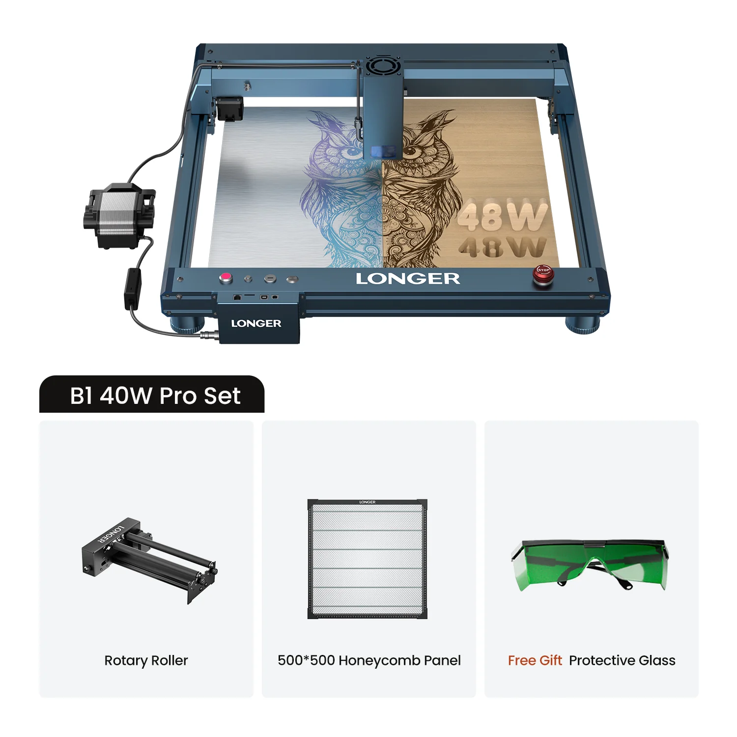 Longer B1 30W/40W Laser Engraving Machine - Image 13