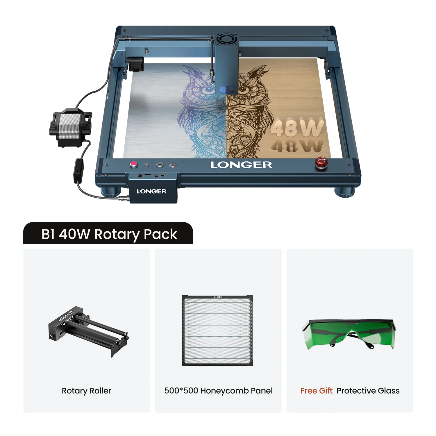 Longer B1 30W/40W Laser Engraving Machine - Image 15