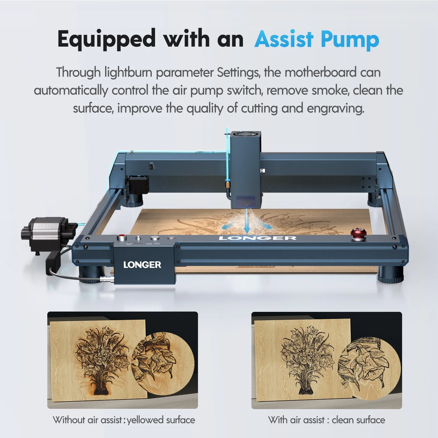 Longer B1 30W/40W Laser Engraving Machine - Image 6