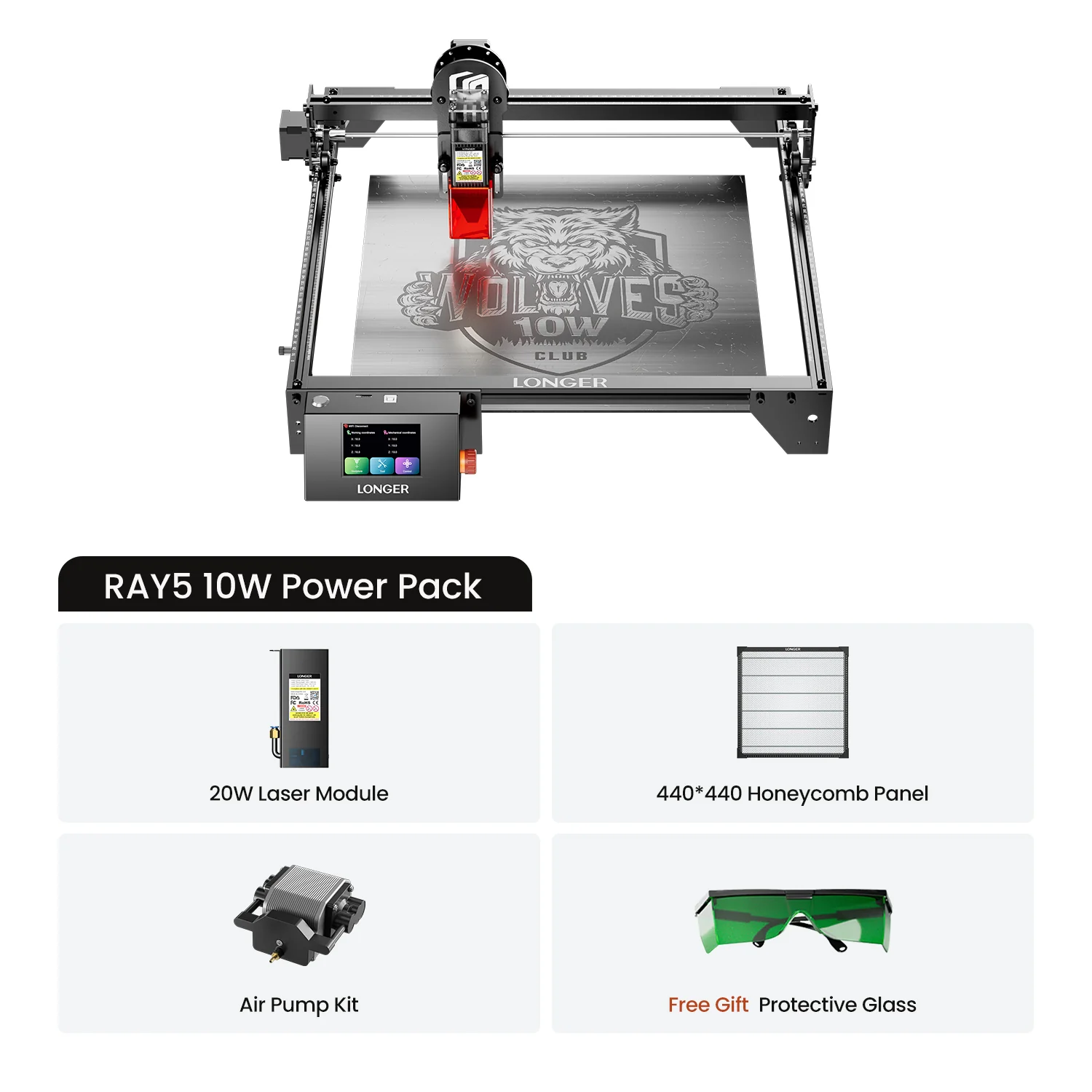 Longer Ray5 10W/20W Laser Engraver - Image 15