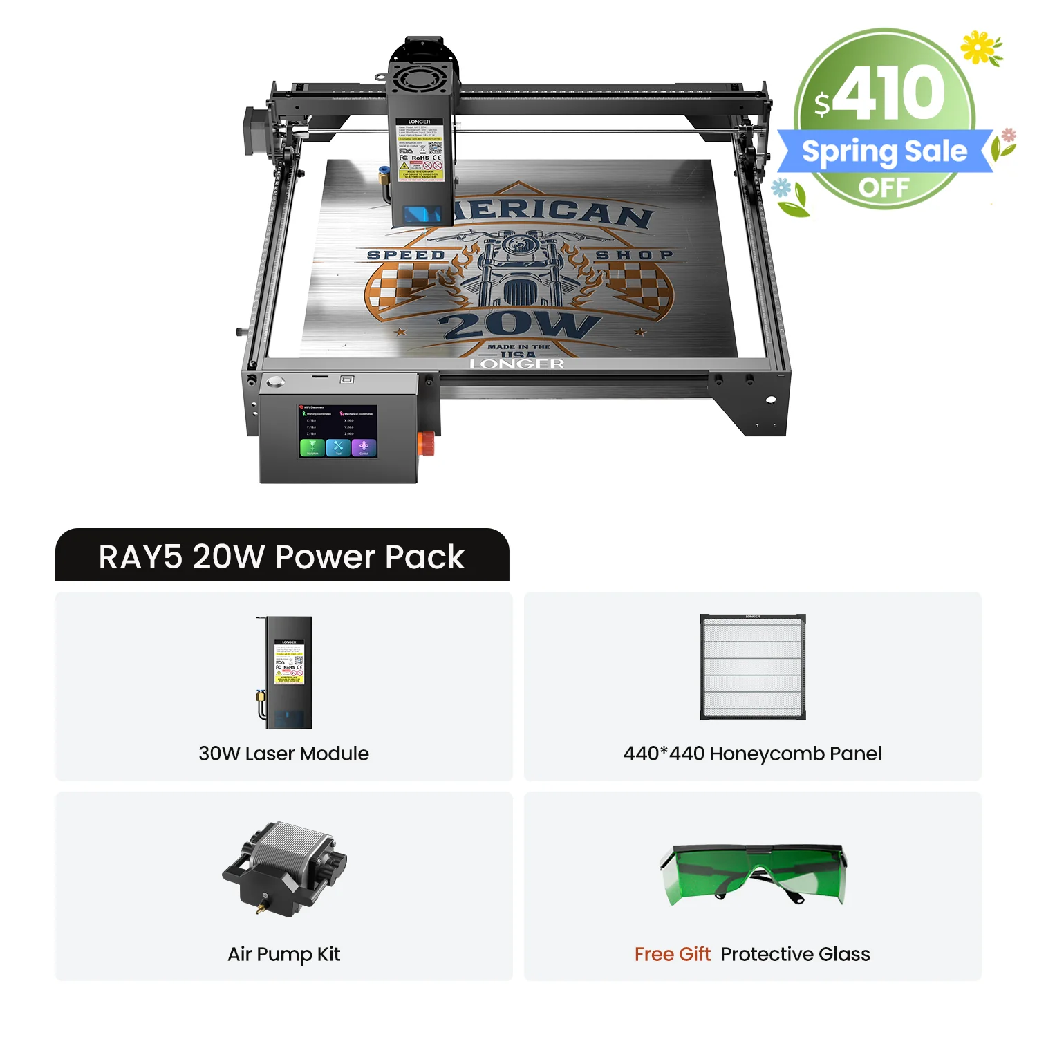 Longer Ray5 10W/20W Laser Engraver - Image 27